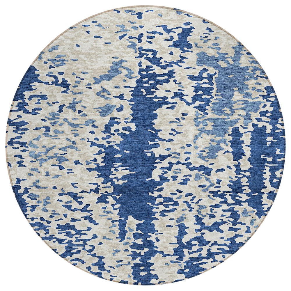 Chantille ACN944 Blue 8' x 8' Rug. Picture 1