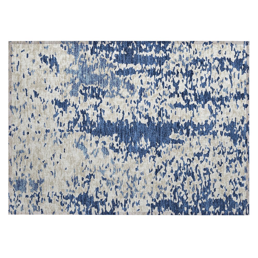 Chantille ACN944 Blue 1'8" x 2'6" Rug. Picture 1