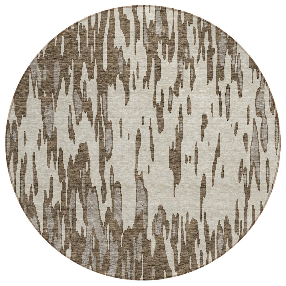 Chantille ACN945 Brown 8' x 8' Rug. Picture 1