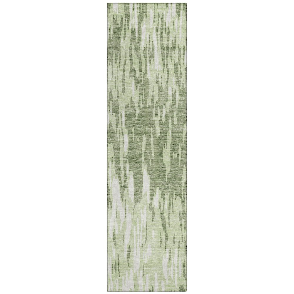 Chantille ACN945 Green 2'3" x 7'6" Rug. Picture 1