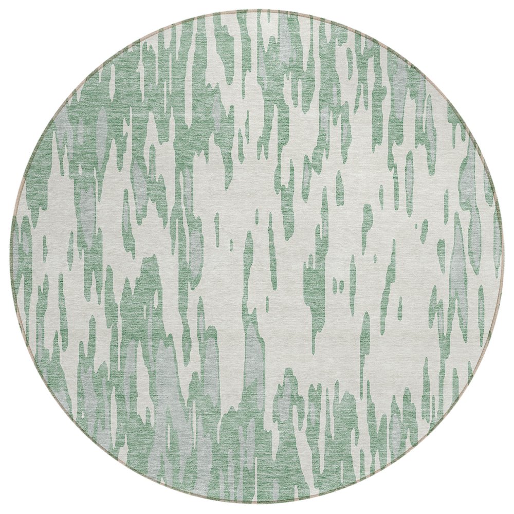 Chantille ACN945 Green 8' x 8' Rug. Picture 1