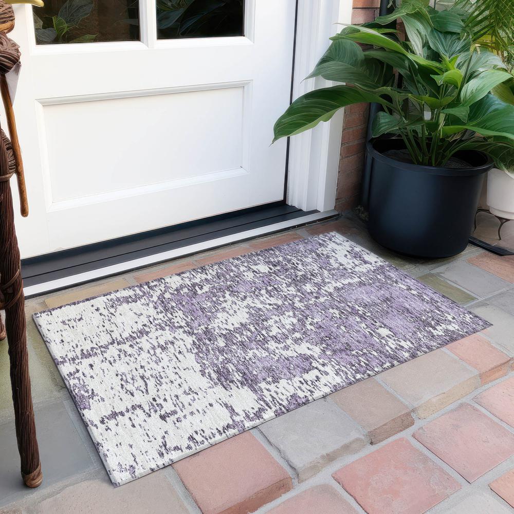 Chantille ACN946 Purple 1'8" x 2'6" Rug. Picture 6