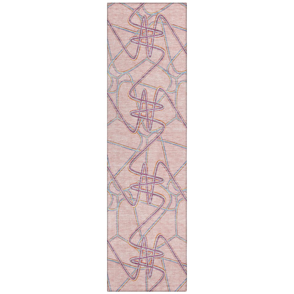 Chantille ACN947 Pink 2'3" x 7'6" Rug. Picture 1