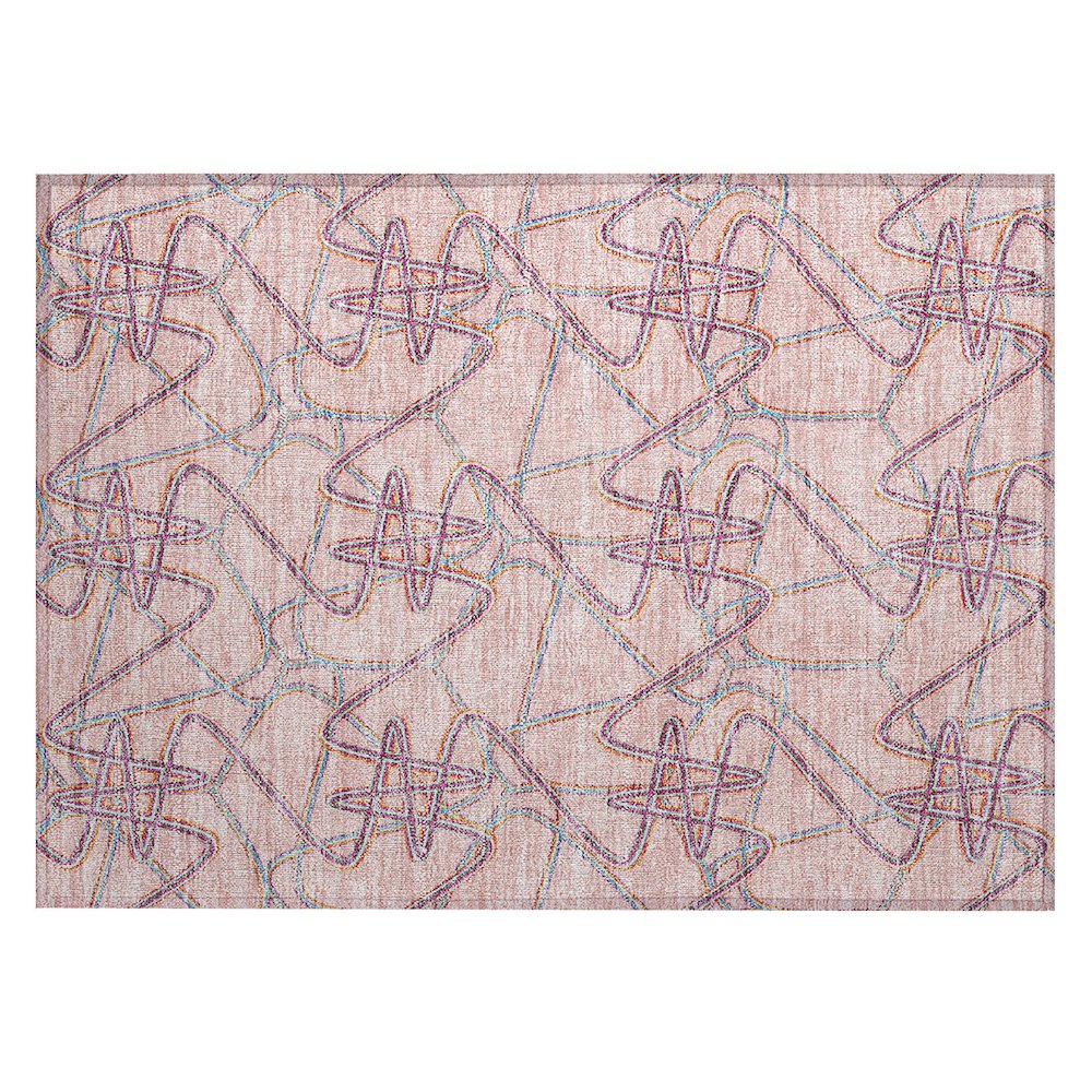 Chantille ACN947 Pink 1'8" x 2'6" Rug. Picture 1
