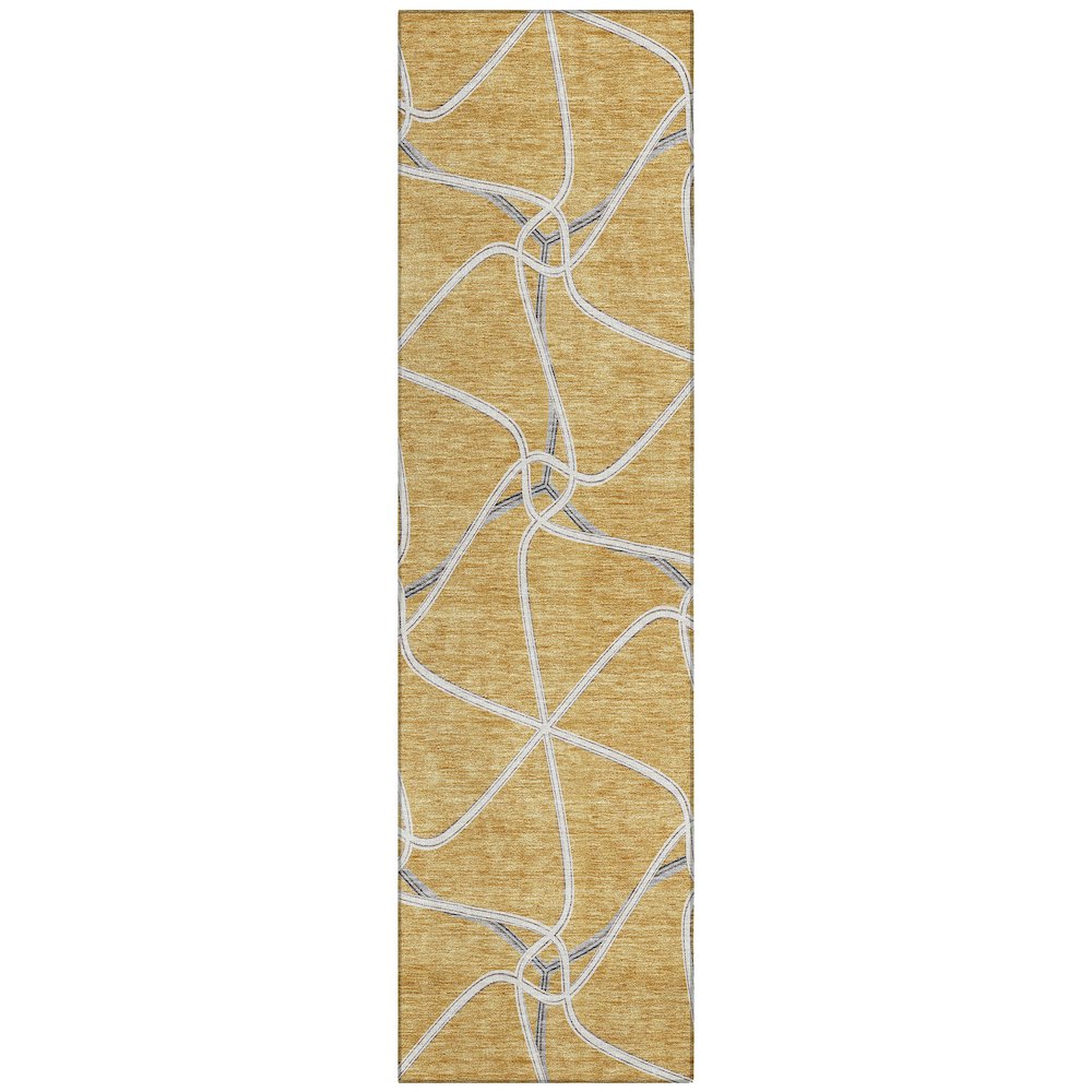 Chantille ACN948 Gold 2'3" x 7'6" Rug. Picture 1
