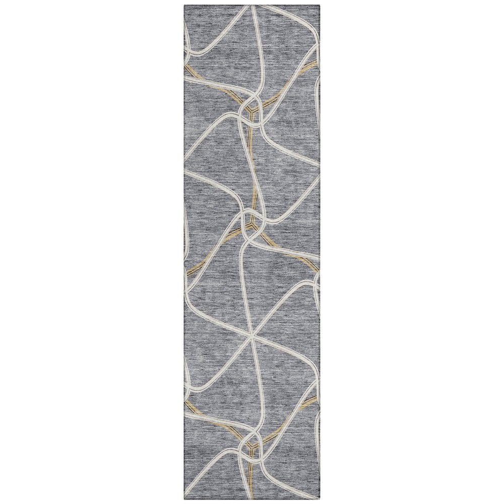 Chantille ACN948 Gray 2'3" x 7'6" Rug. Picture 1