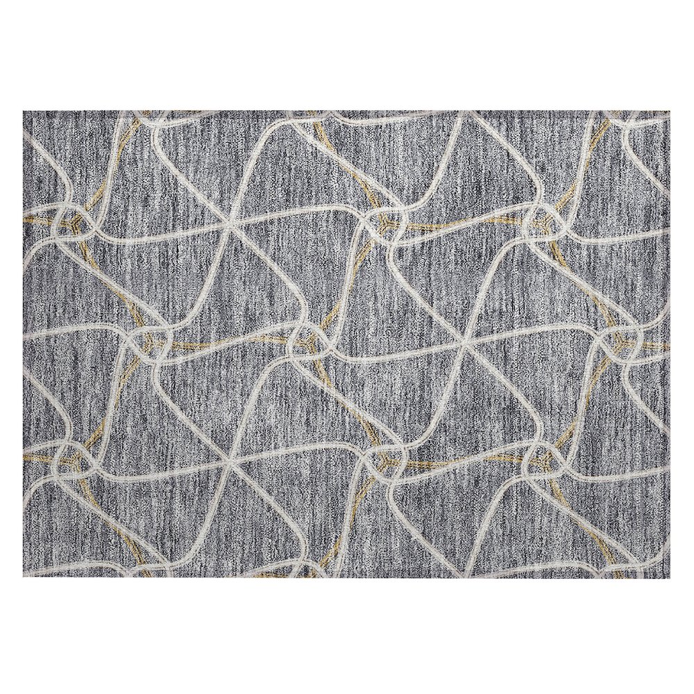 Chantille ACN948 Gray 1'8" x 2'6" Rug. Picture 1