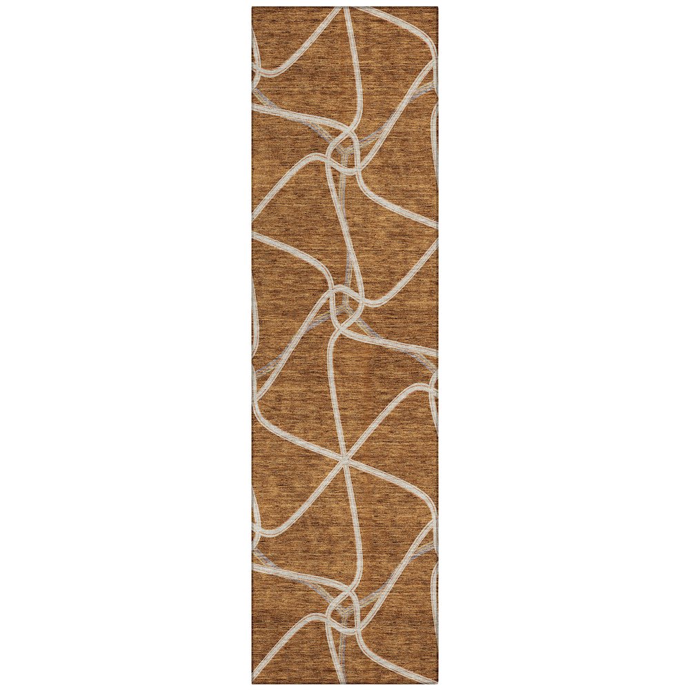 Chantille ACN948 Orange 2'3" x 7'6" Rug. Picture 1