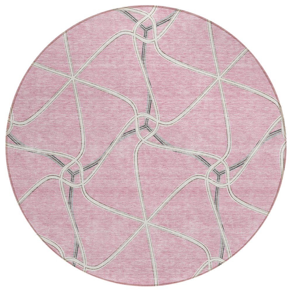 Chantille ACN948 Pink 8' x 8' Rug. Picture 1