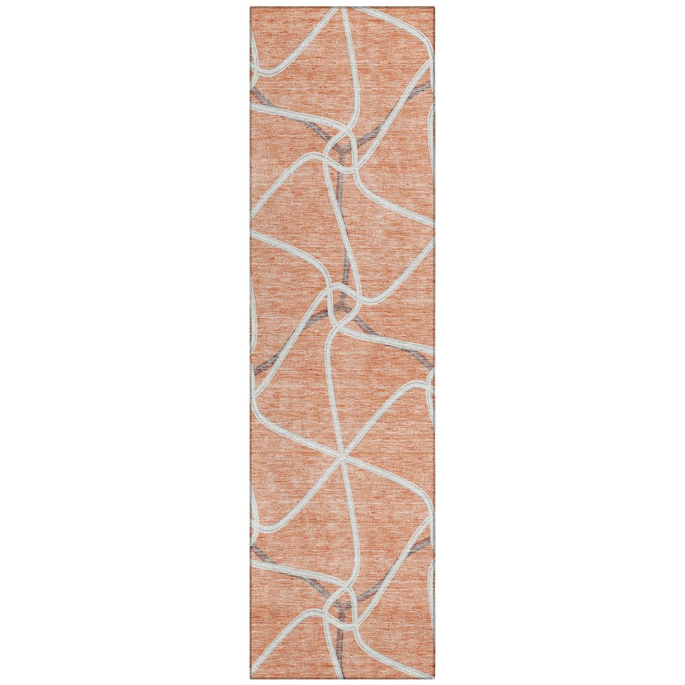 Chantille ACN948 Orange 2'3" x 7'6" Rug. Picture 1