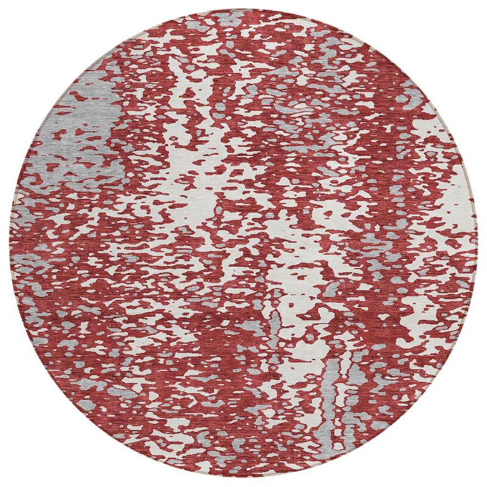 Chantille ACN949 Red 8' x 8' Rug. Picture 1