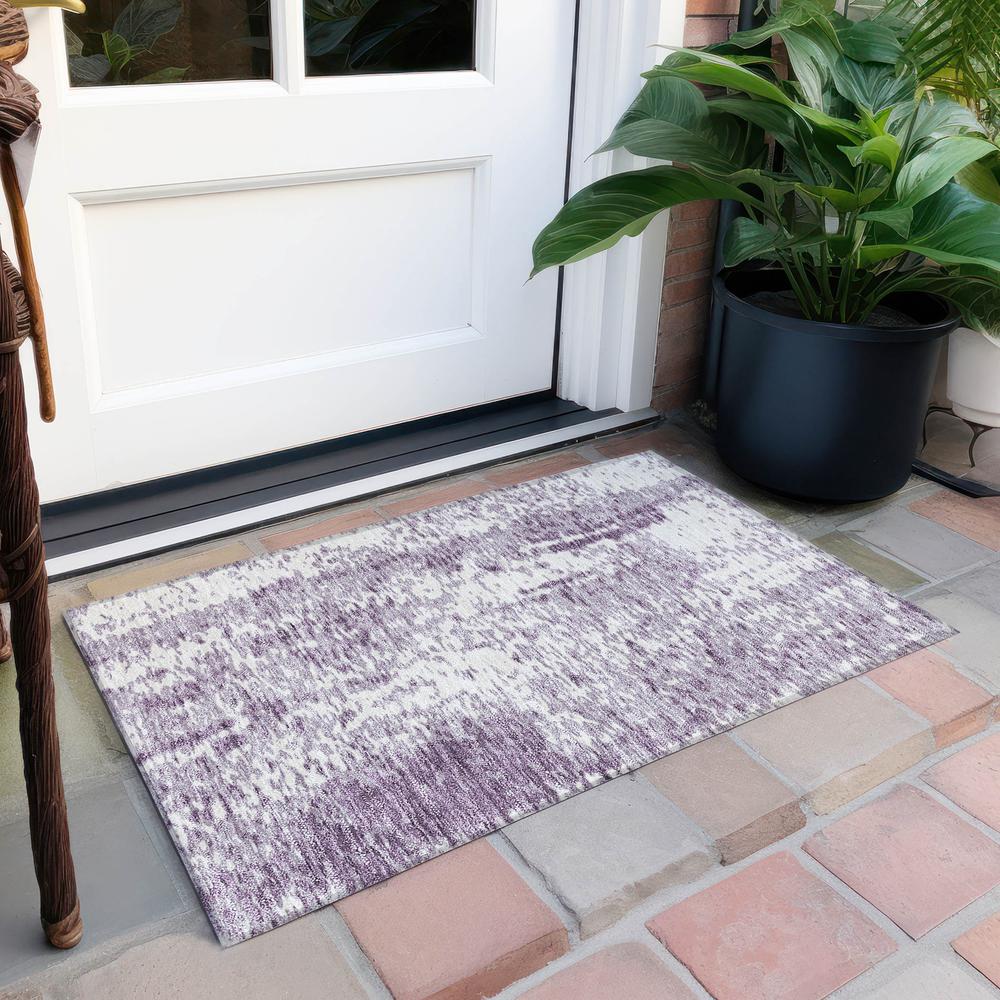 Chantille ACN949 Purple 1'8" x 2'6" Rug. Picture 6