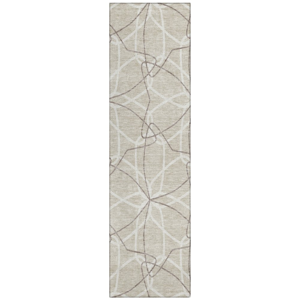 Chantille ACN950 Brown 2'3" x 7'6" Rug. Picture 1
