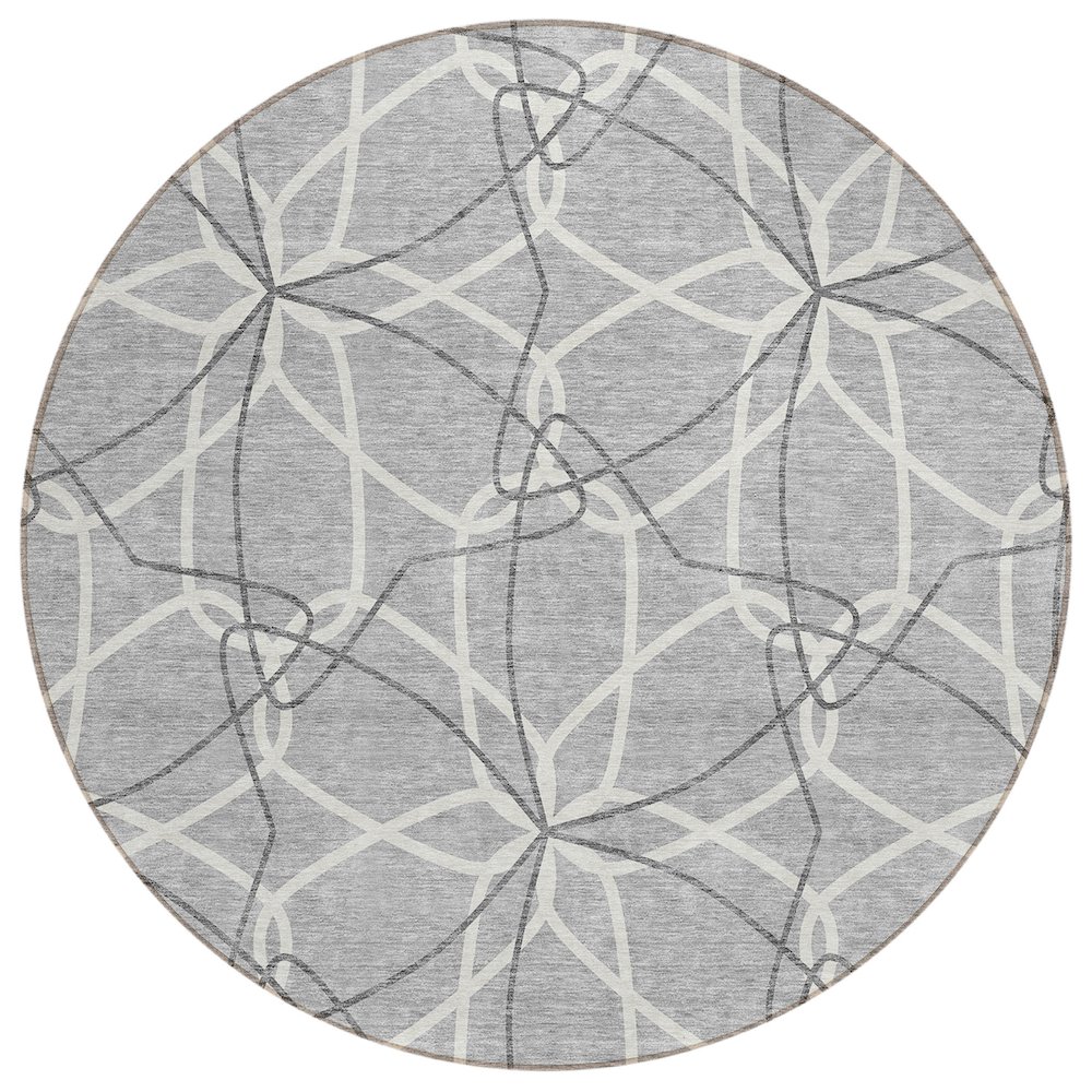 Chantille ACN950 Gray 8' x 8' Rug. Picture 1