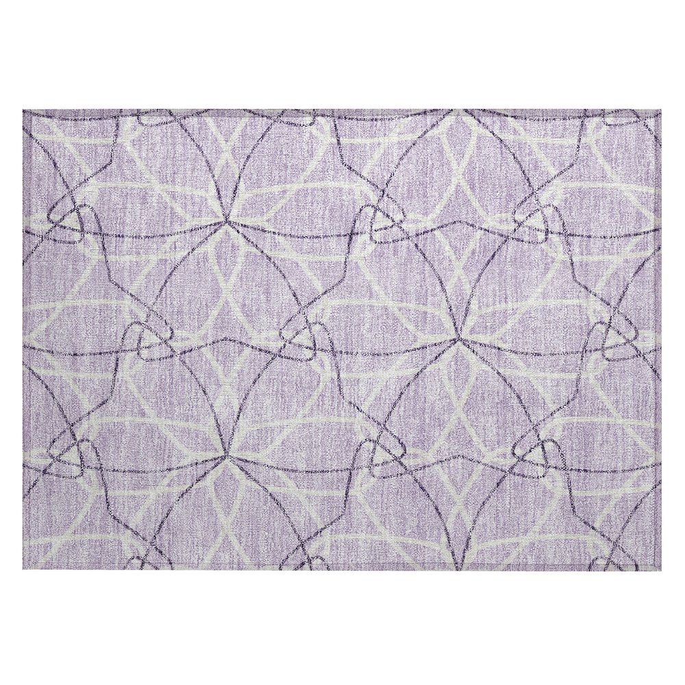 Chantille ACN950 Purple 1'8" x 2'6" Rug. Picture 1