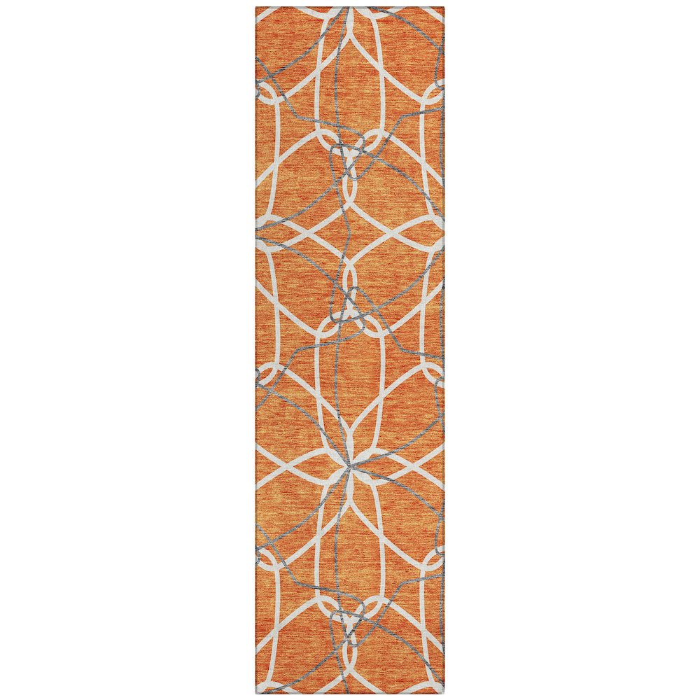 Chantille ACN950 Orange 2'3" x 7'6" Rug. Picture 1