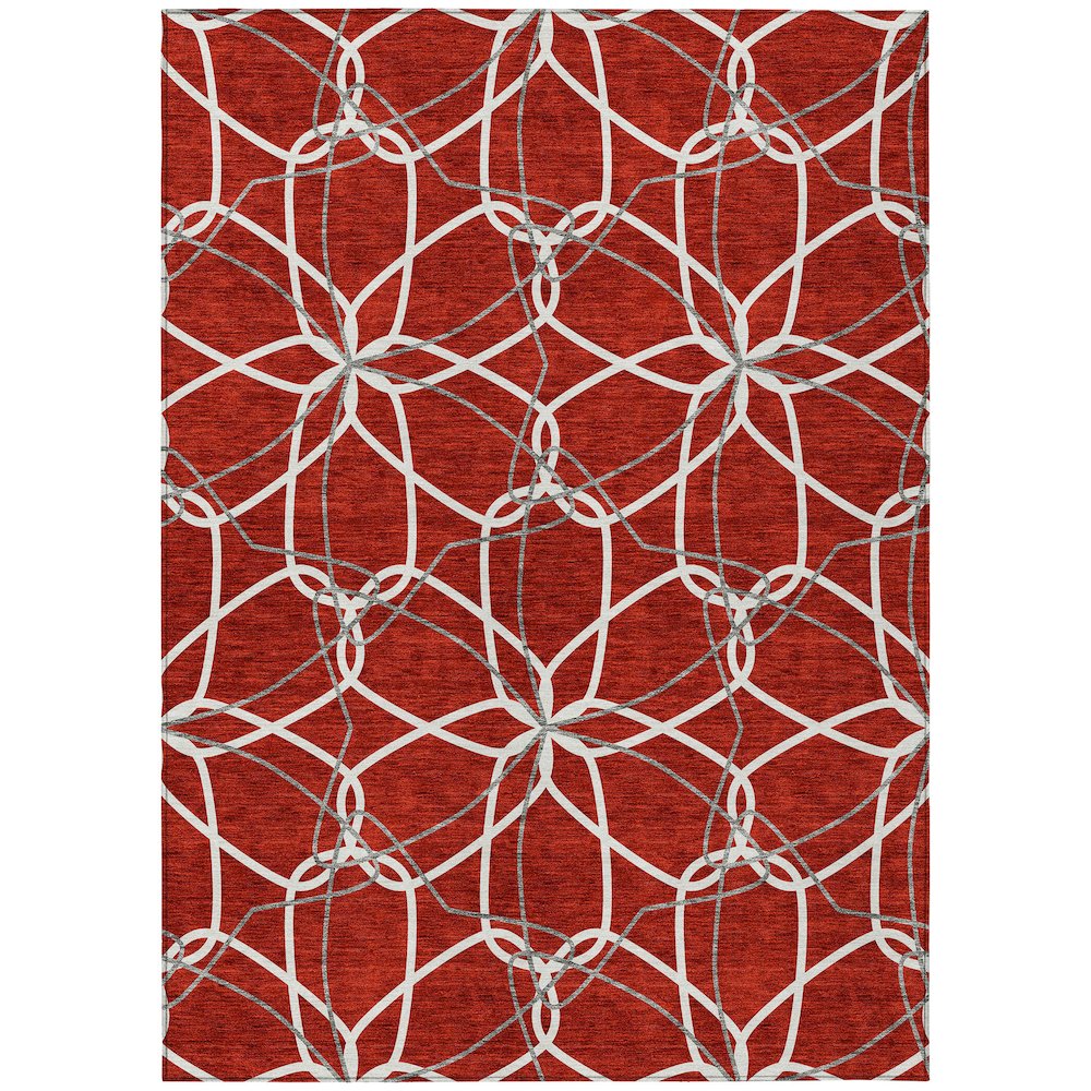 Chantille ACN950 Red 2'6" x 3'10" Rug. Picture 1