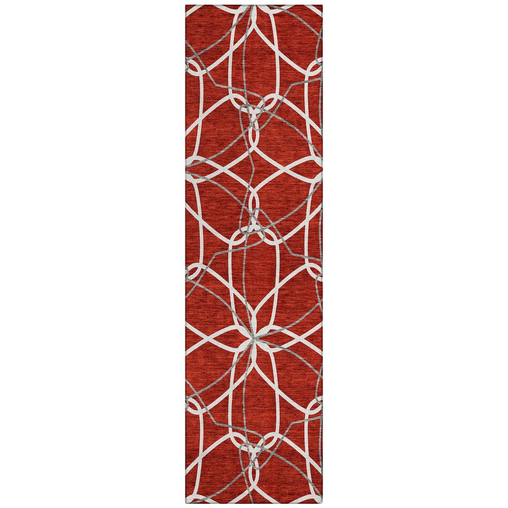 Chantille ACN950 Red 2'3" x 7'6" Rug. Picture 1