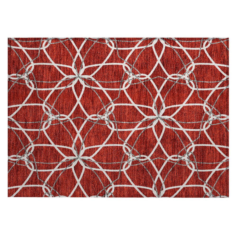 Chantille ACN950 Red 1'8" x 2'6" Rug. Picture 1