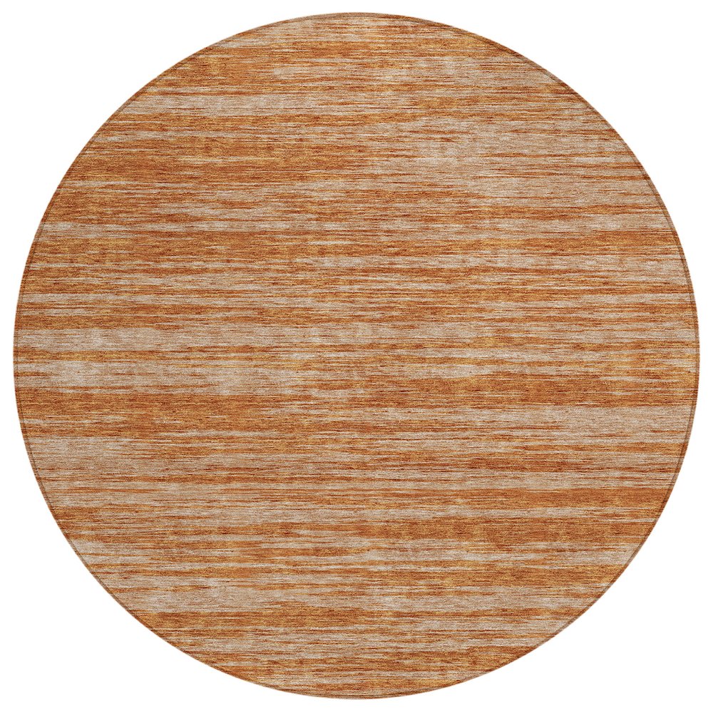 Chantille ACN951 Orange 8' x 8' Rug. Picture 1
