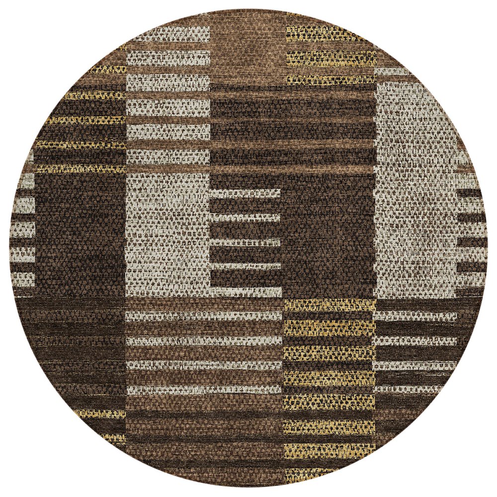 Chantille ACN954 Brown 8' x 8' Rug. Picture 1