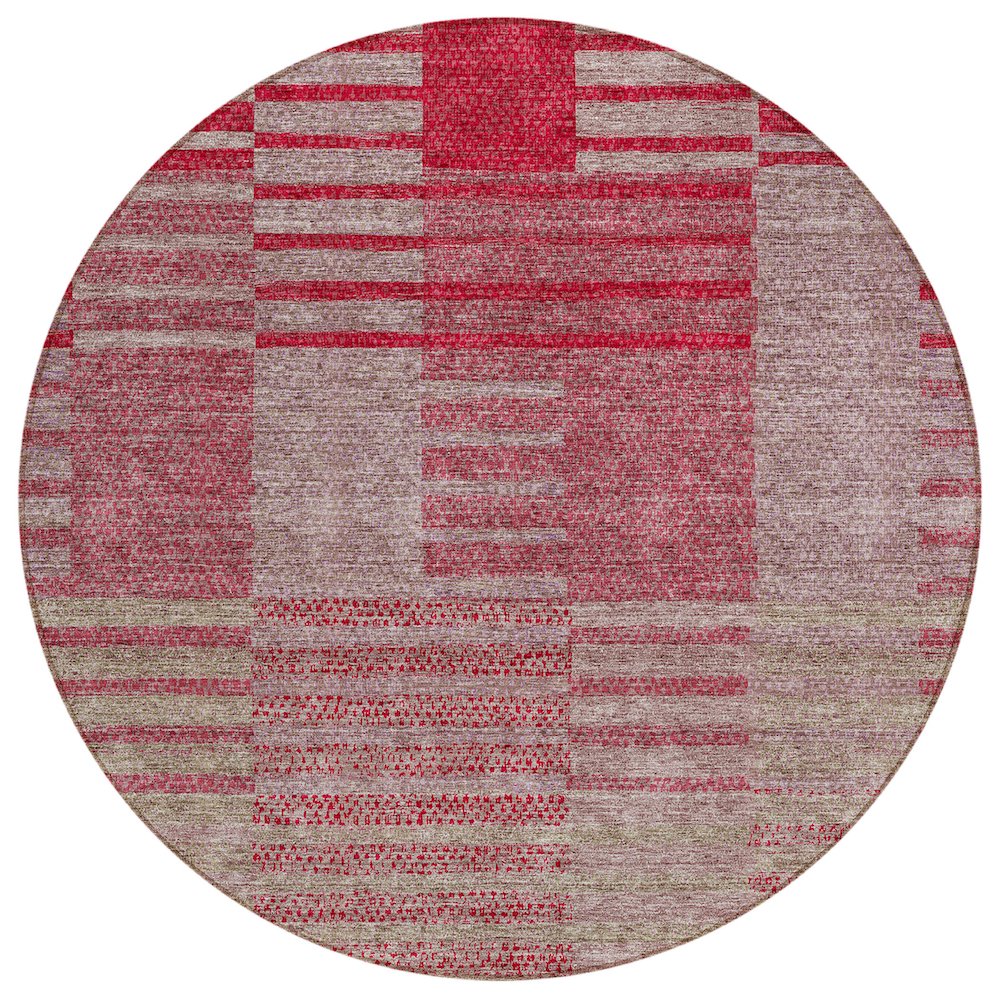 Chantille ACN954 Red 8' x 8' Rug. Picture 1