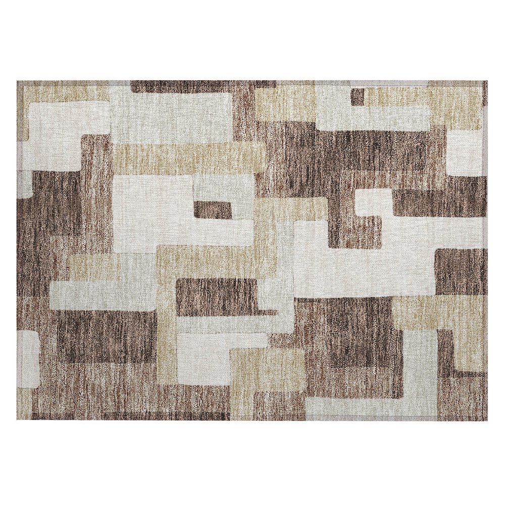 Chantille ACN955 Brown 1'8" x 2'6" Rug. Picture 1