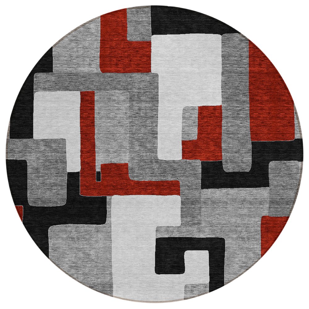 Chantille ACN955 Gray 8' x 8' Rug. Picture 1