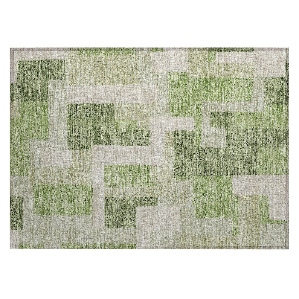 Chantille ACN955 Green 1'8" x 2'6" Rug. Picture 1