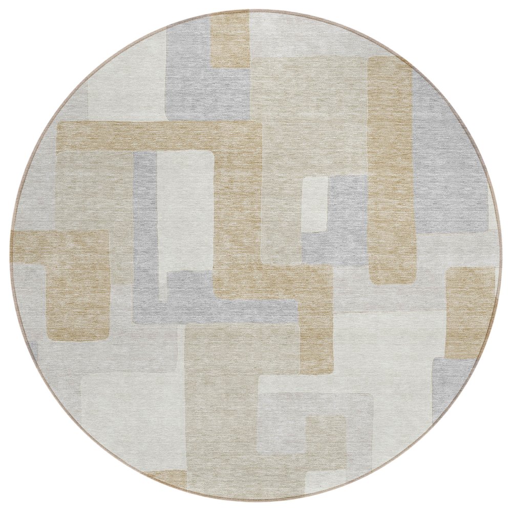 Chantille ACN955 Ivory 8' x 8' Rug. Picture 1