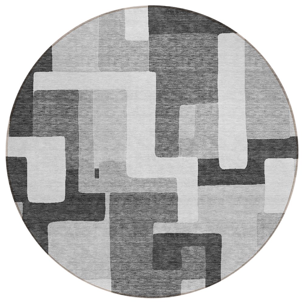Chantille ACN955 Gray 8' x 8' Rug. Picture 1