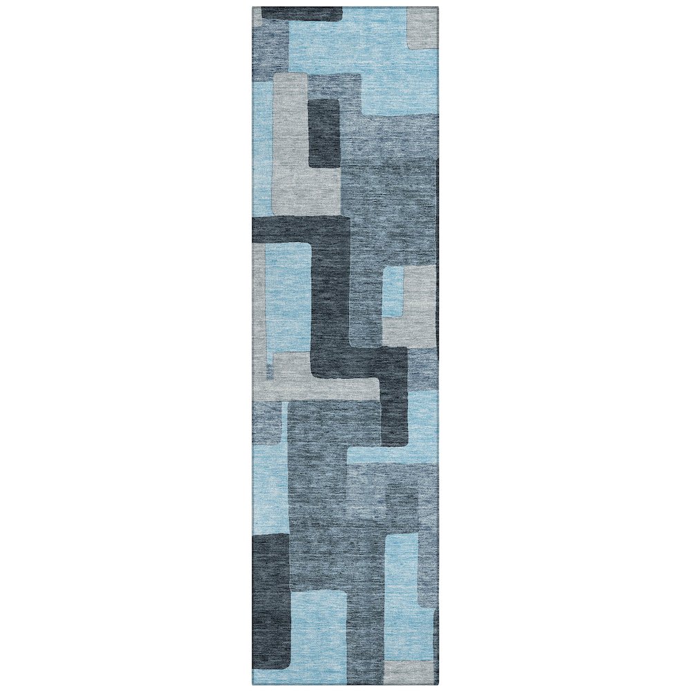 Chantille ACN955 Blue 2'3" x 7'6" Rug. Picture 1