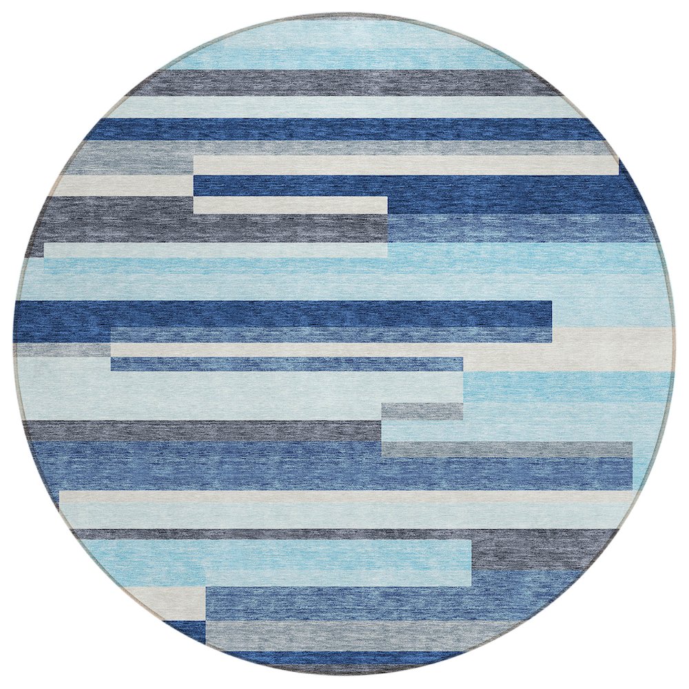 Chantille ACN956 Blue 8' x 8' Rug. Picture 1