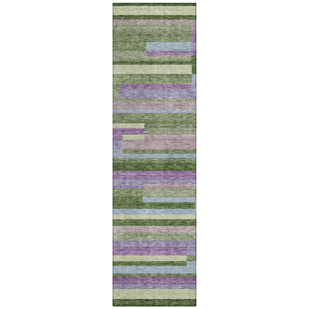 Chantille ACN956 Green 2'3" x 7'6" Rug. Picture 1