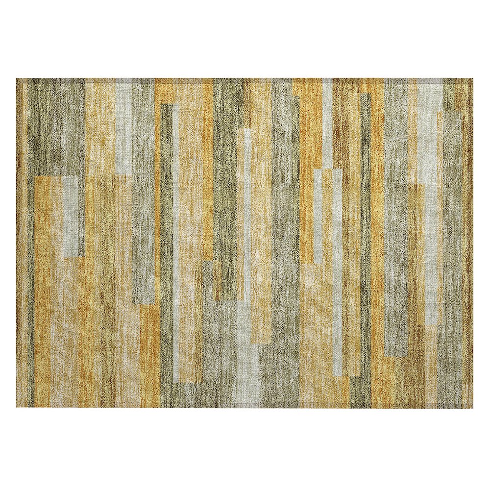 Chantille ACN956 Gold 1'8" x 2'6" Rug. Picture 1