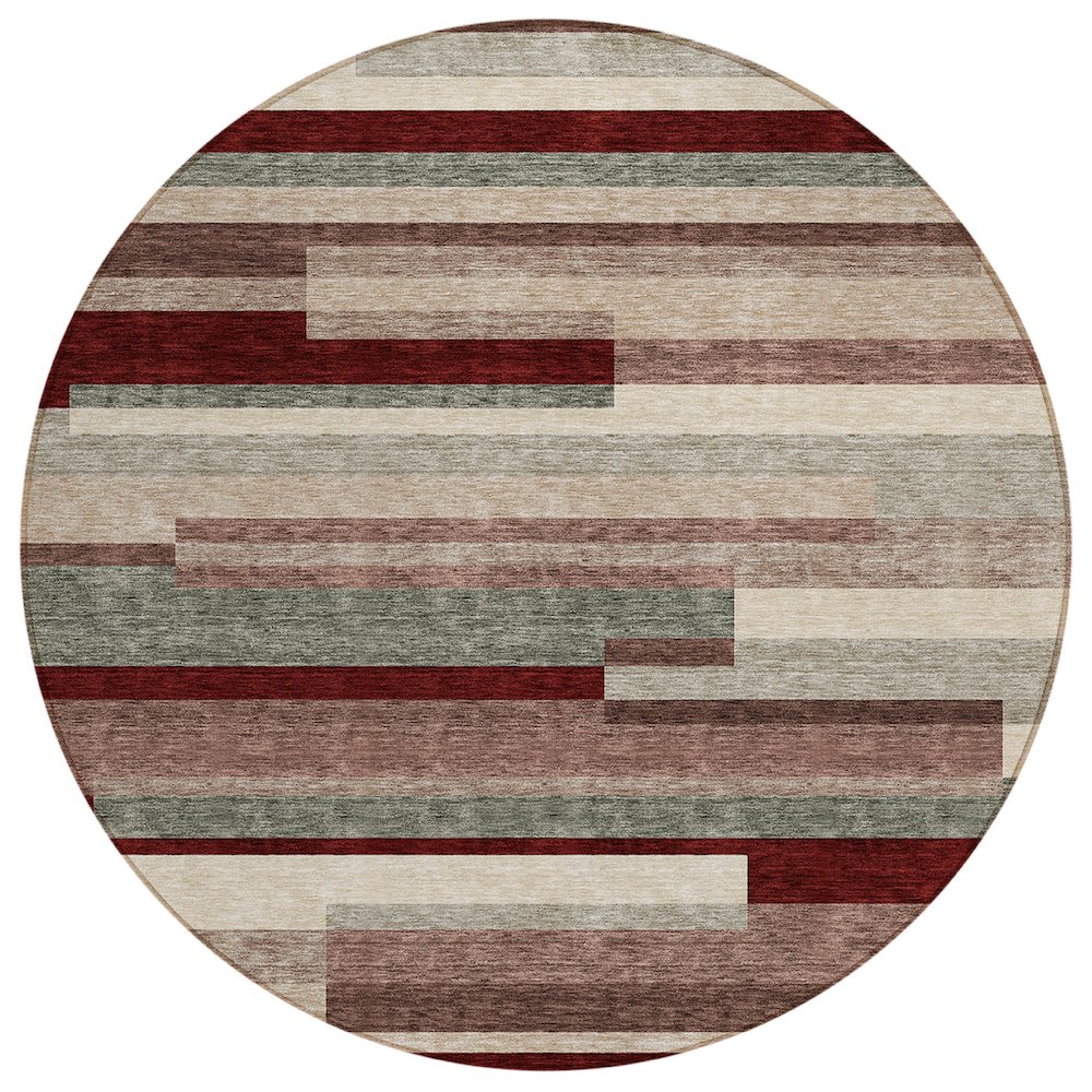Chantille ACN956 Red 8' x 8' Rug. Picture 1