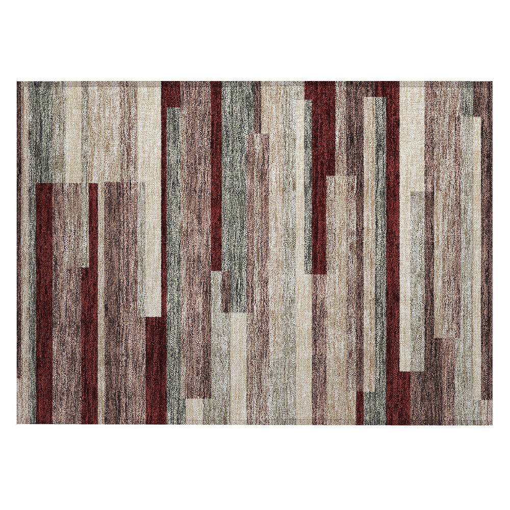 Chantille ACN956 Red 1'8" x 2'6" Rug. Picture 1