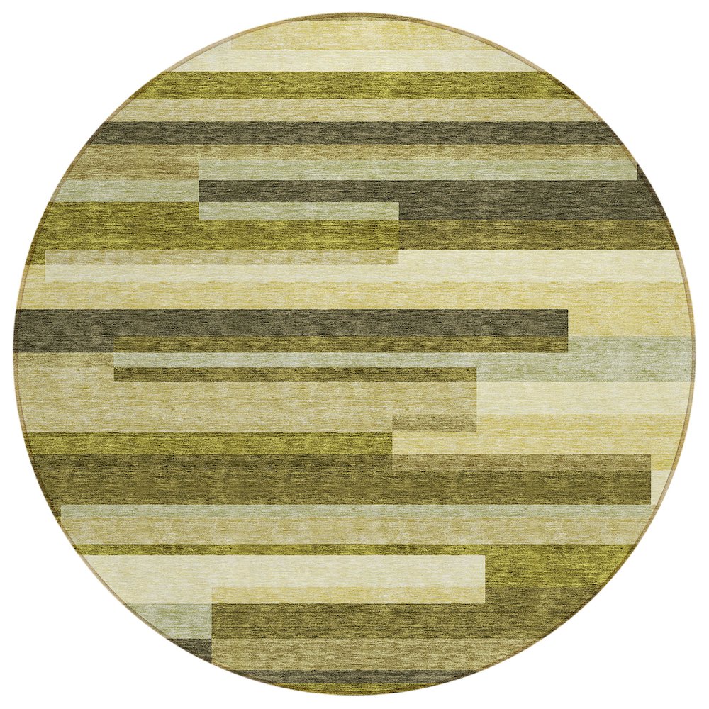 Chantille ACN956 Green 8' x 8' Rug. Picture 1