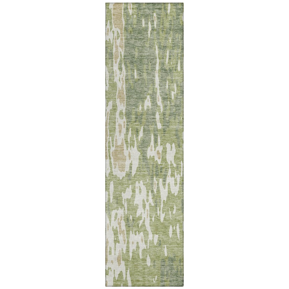 Chantille ACN957 Green 2'3" x 7'6" Rug. Picture 1