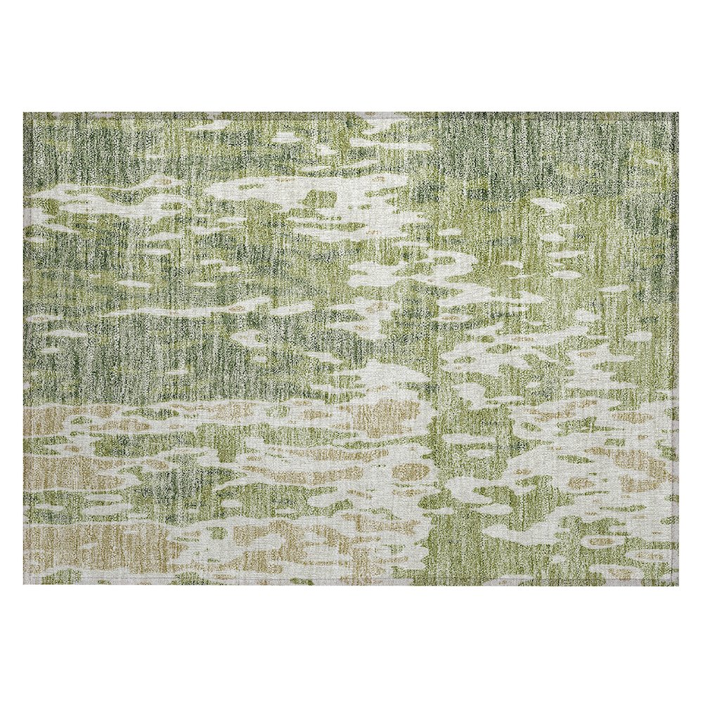 Chantille ACN957 Green 1'8" x 2'6" Rug. Picture 1