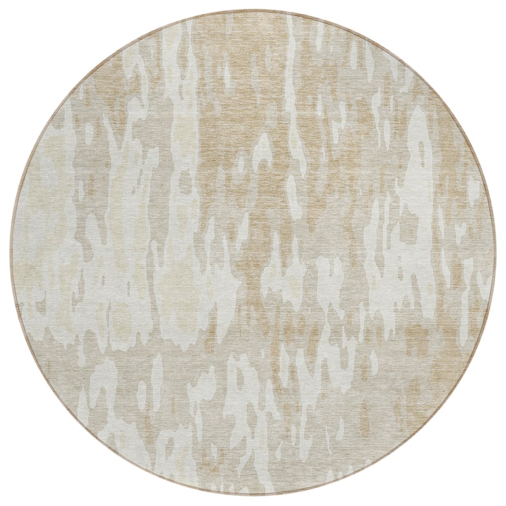 Chantille ACN957 Brown 8' x 8' Rug. Picture 1