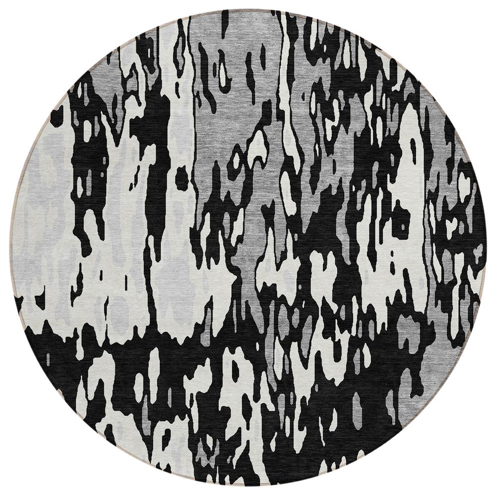 Chantille ACN957 Black 8' x 8' Rug. Picture 1