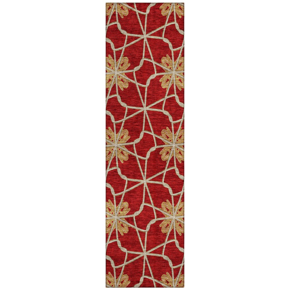 Chantille ACN958 Orange 2'3" x 7'6" Rug. Picture 1