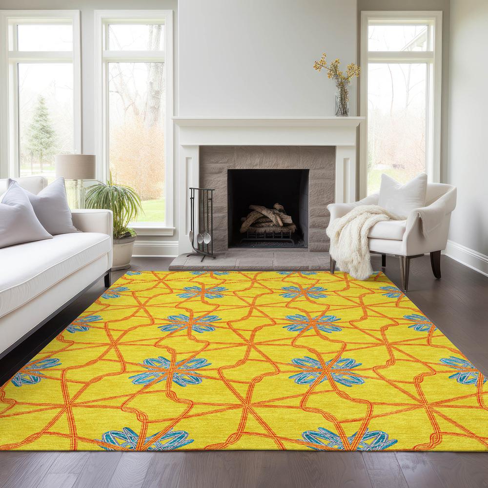 Chantille ACN958 Gold 2'6" x 3'10" Rug. Picture 6