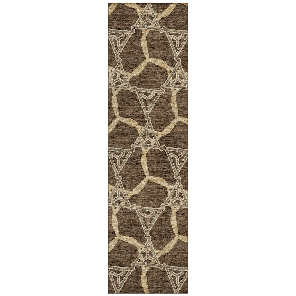 Chantille ACN959 Brown 2'3" x 7'6" Rug. Picture 1
