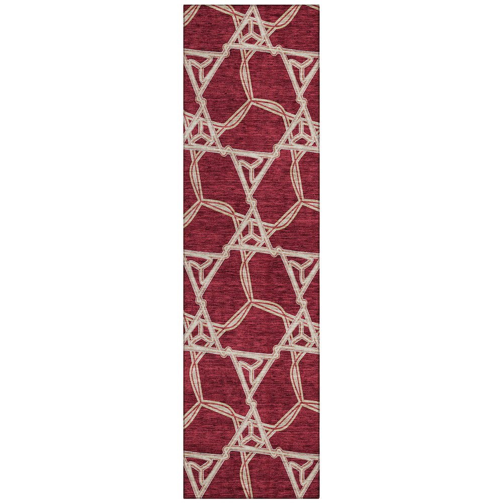 Chantille ACN959 Red 2'3" x 7'6" Rug. Picture 1