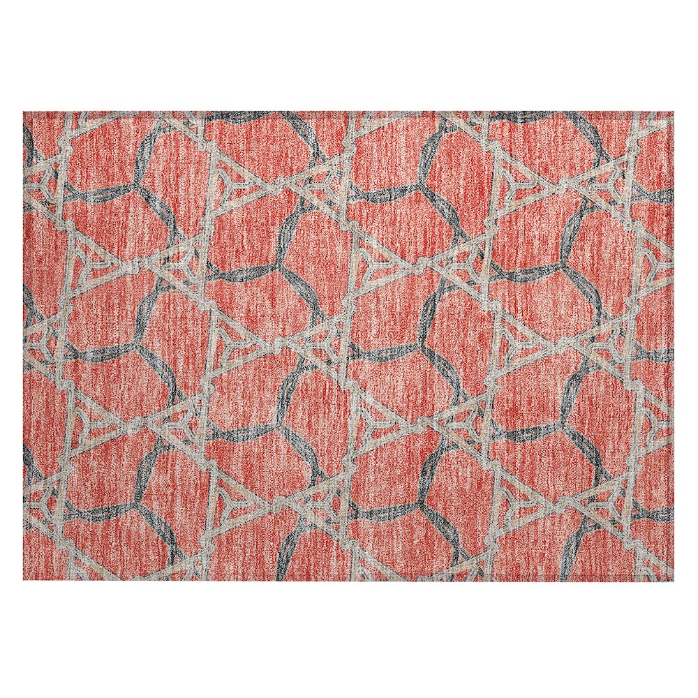 Chantille ACN959 Orange 1'8" x 2'6" Rug. Picture 1