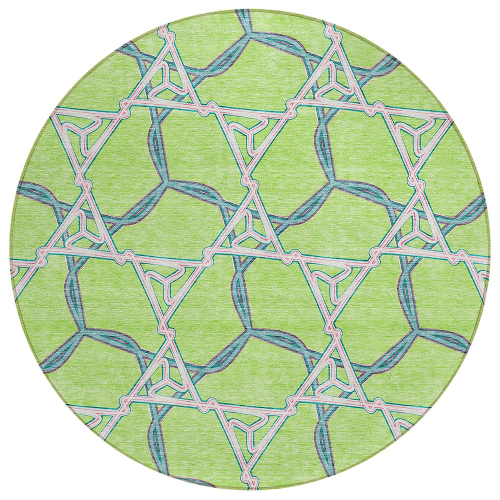 Chantille ACN959 Green 8' x 8' Rug. Picture 1