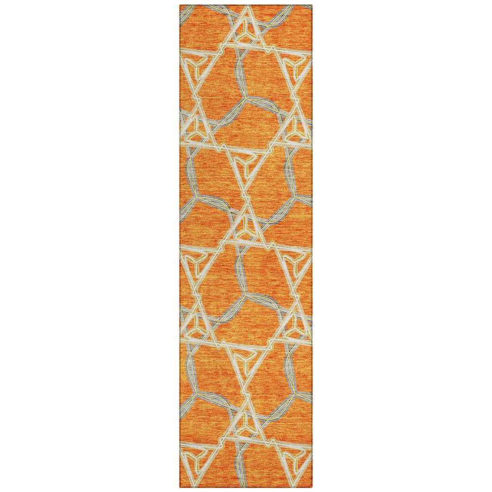Chantille ACN959 Orange 2'3" x 7'6" Rug. Picture 1