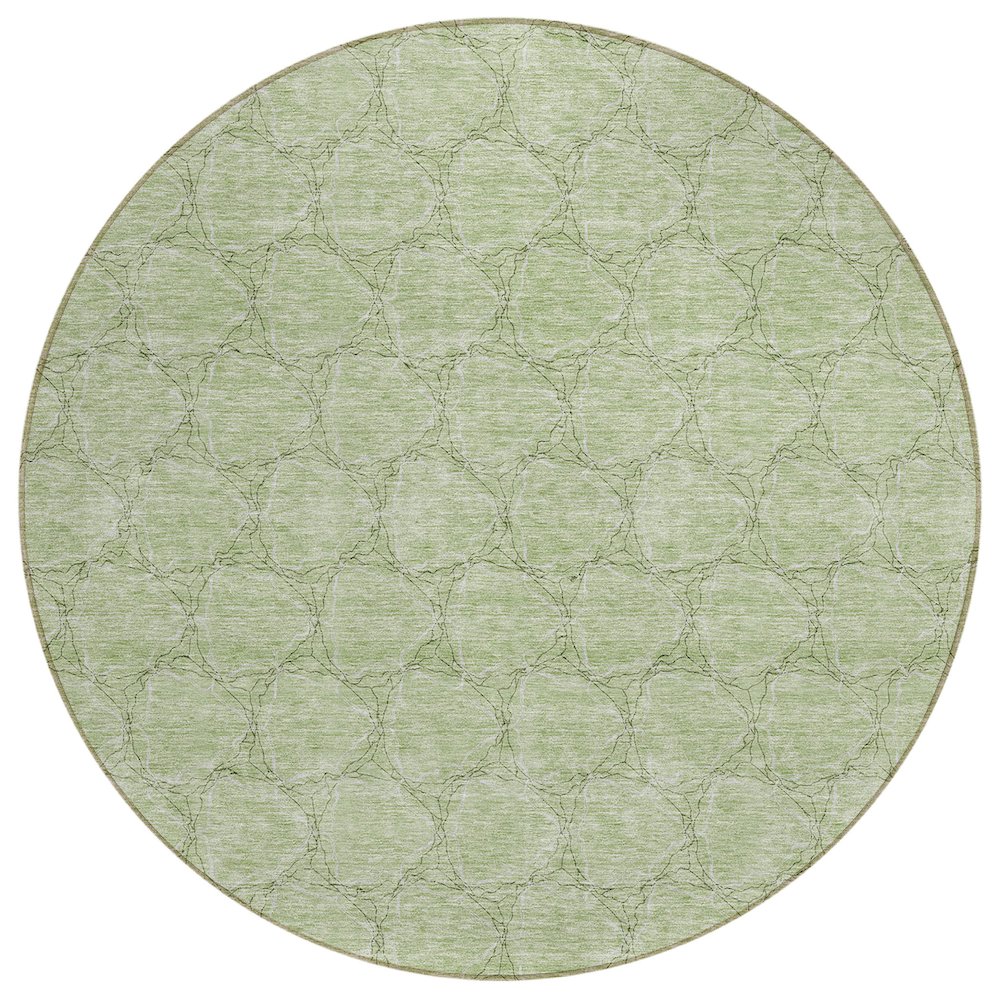 Chantille ACN960 Green 8' x 8' Rug. Picture 1